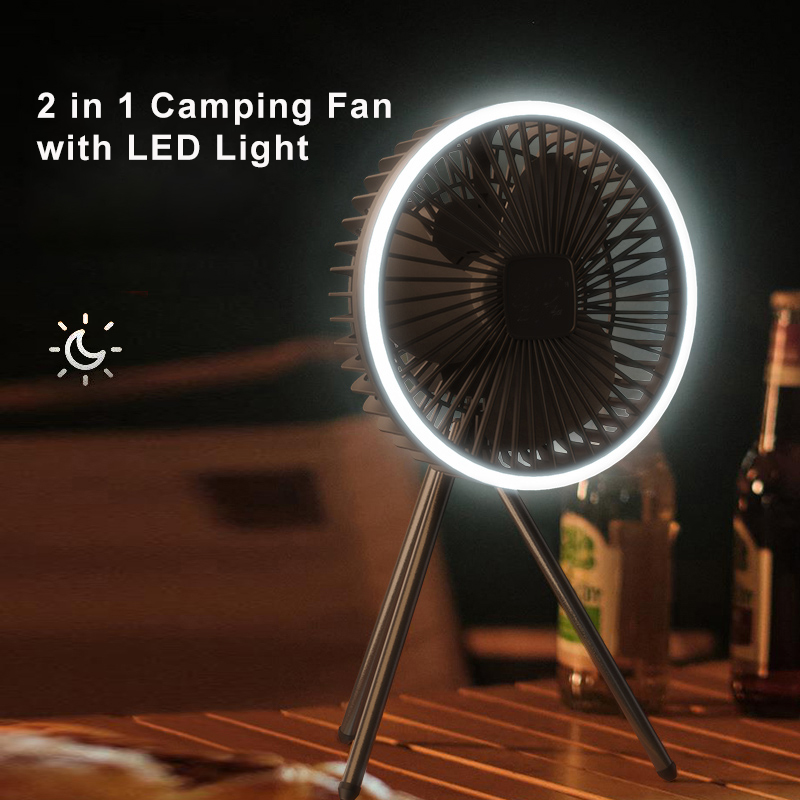 Portable Camping Fan 10000mAh  - Outdoor Camping Misting Fan recensie en prijs