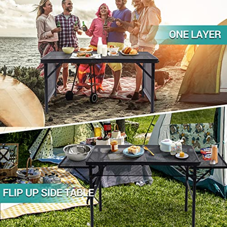 Folding Grill Table, Camping T - Outdoor Camping Grill recensie en prijs