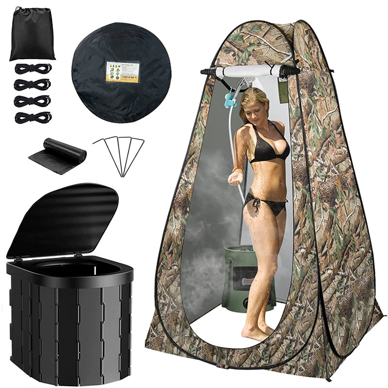 ‌Portable Pop-Up Toilet Tent P - Outdoor Camping Toilet Tent recensie en prijs