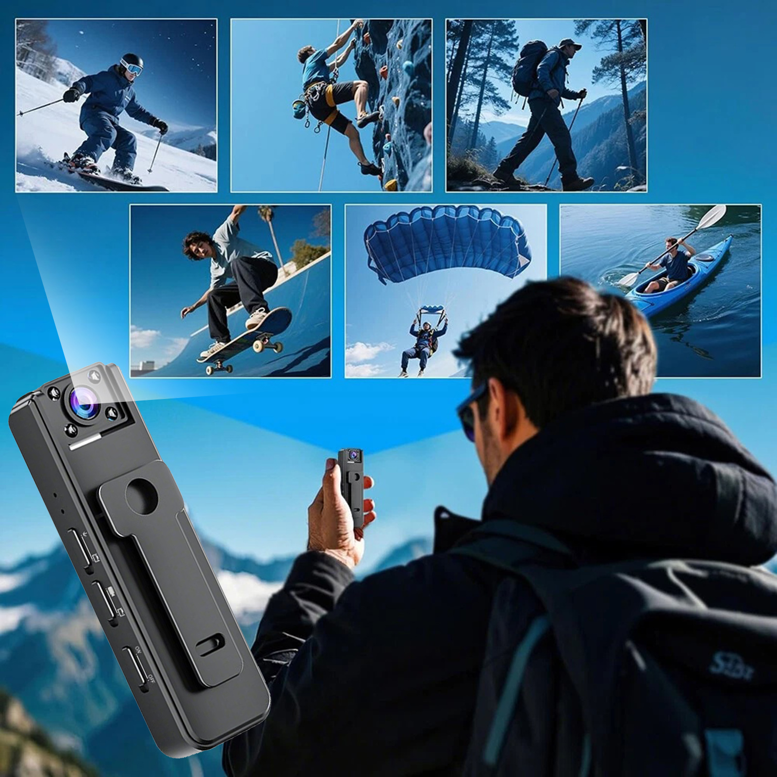 Portable Digital Camcorder Wit - Outdoor Camping Videos recensie en prijs