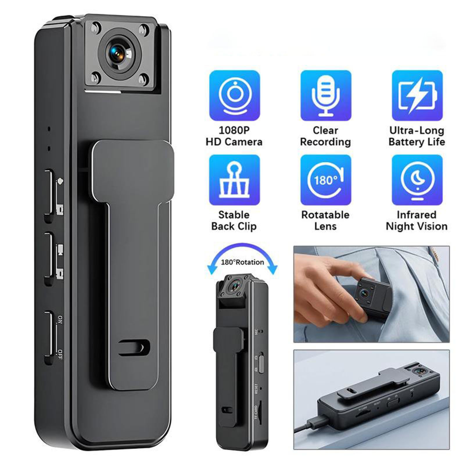 Portable Digital Camcorder Wit - Outdoor Camping Videos recensie en prijs