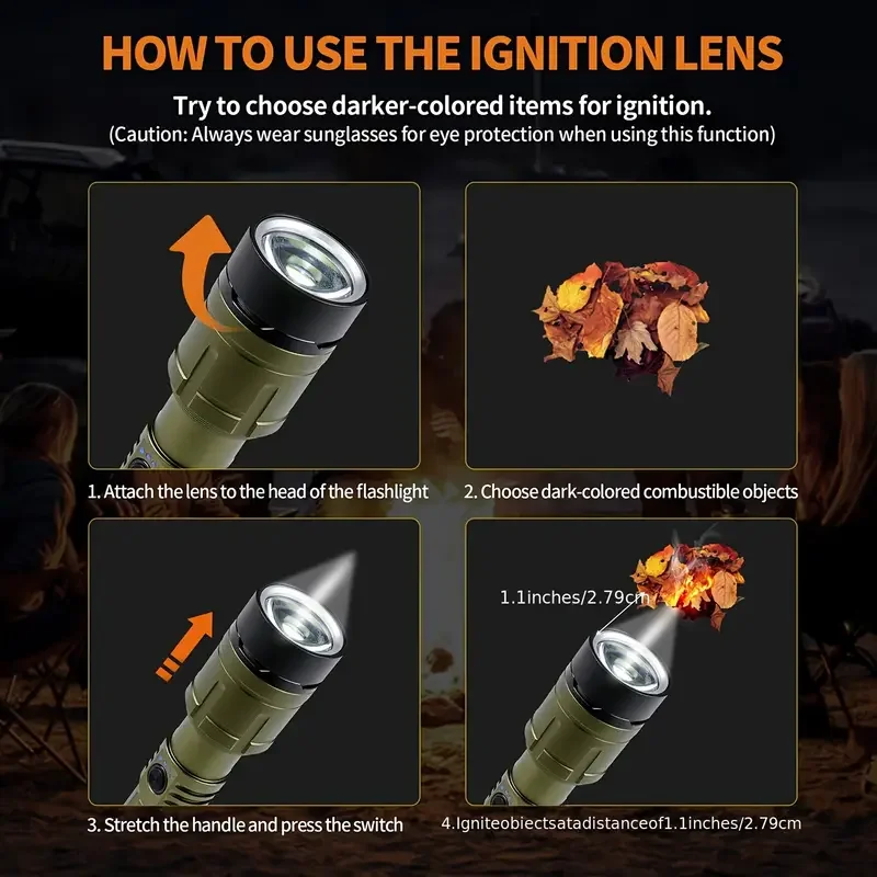 Ultra Powerful Flashlight Conc - Outdoor Camping Adventure Lamp recensie en prijs