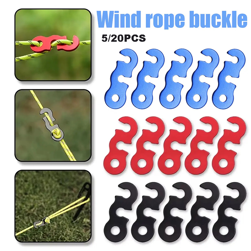 5/20Pcs Guyline Tensioner Alum - Outdoor Camping Guy recensie en prijs