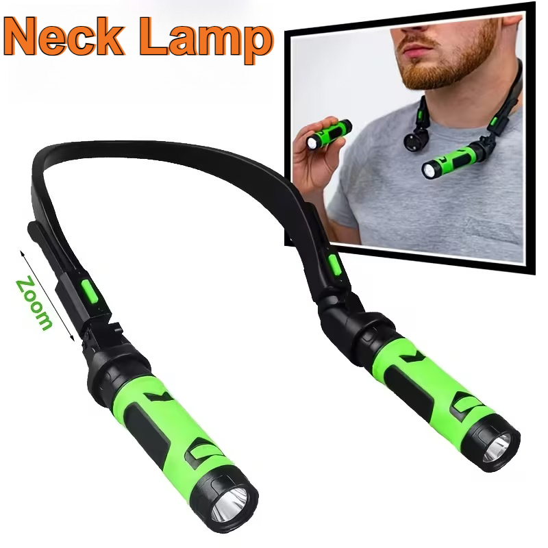 USB Rechargeable LED Neck Ligh - Outdoor Camping Grill recensie en prijs
