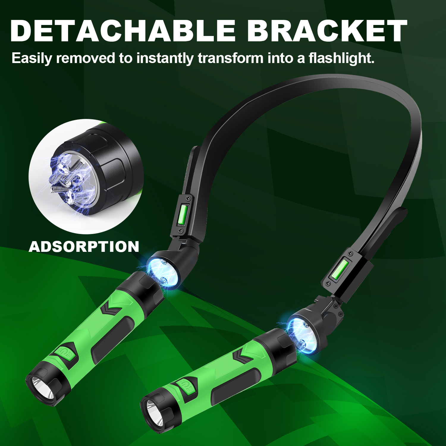 USB Rechargeable LED Neck Ligh - Outdoor Camping Grill recensie en prijs