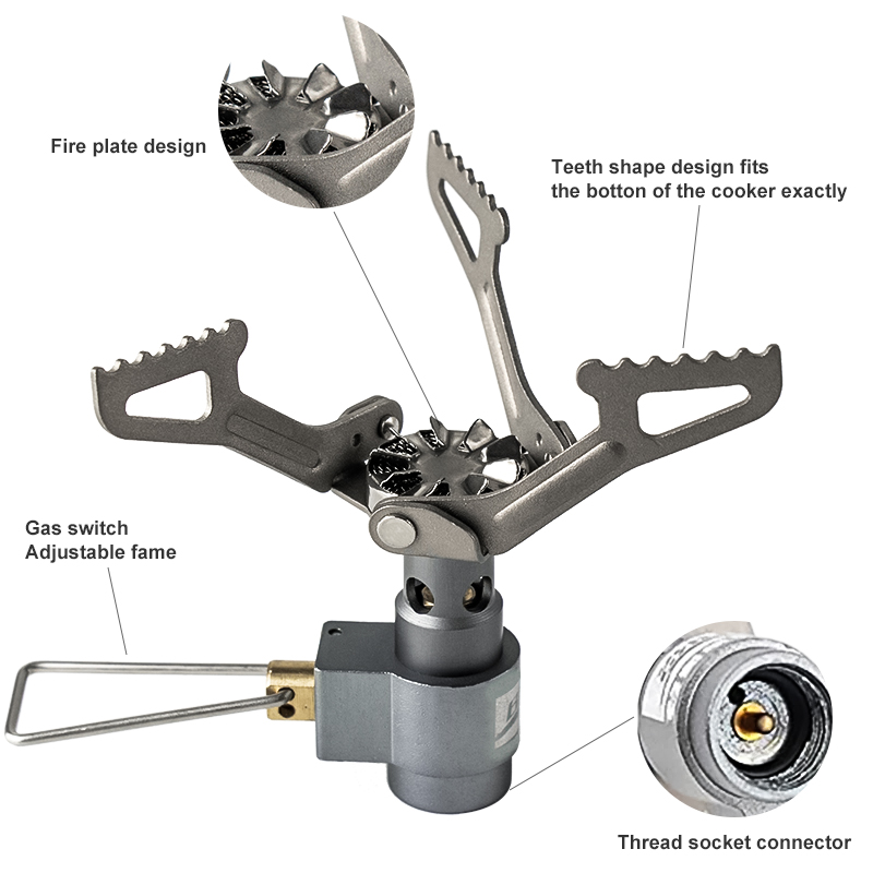 BRS Outdoor Gas Stove Mini Cam - Outdoor Camping Heater For Tent recensie en prijs