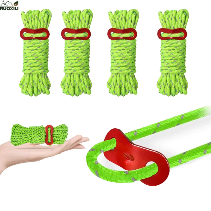 Camping Guylines Ropes for Ten - Outdoor Camping Guy recensie en prijs