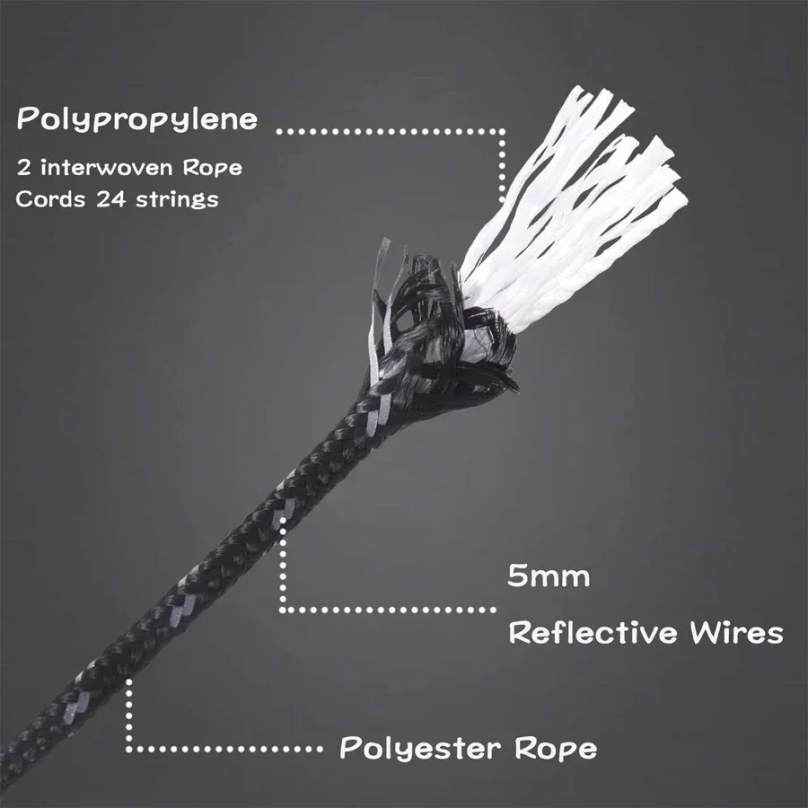 Camping Guylines Ropes for Ten - Outdoor Camping Guy recensie en prijs