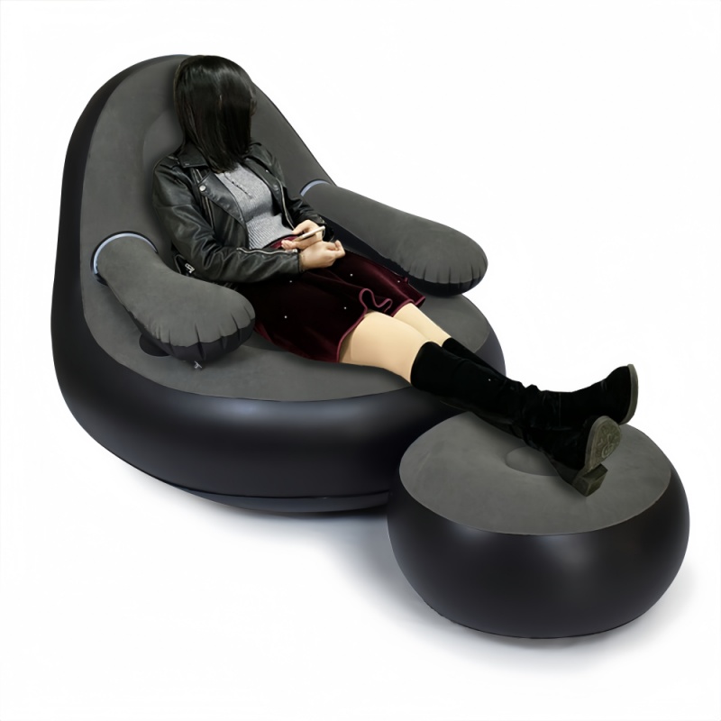 PVC Inflatable Sofa with Armre - Outdoor Camping Chairs Folding recensie en prijs