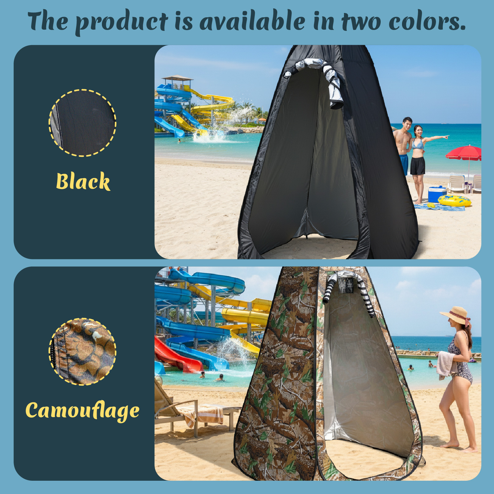 Portable Pop-Up Privacy Tent f - Outdoor Camping Toilet Tent recensie en prijs