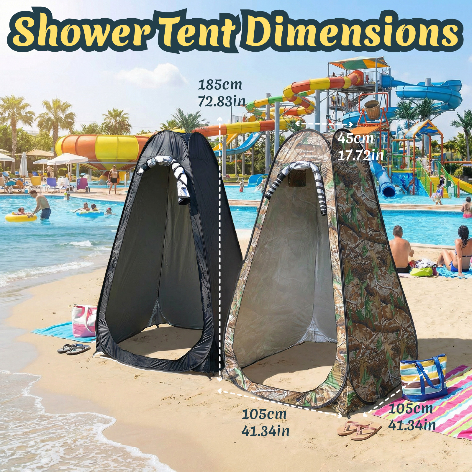 Portable Pop-Up Privacy Tent f - Outdoor Camping Toilet Tent recensie en prijs