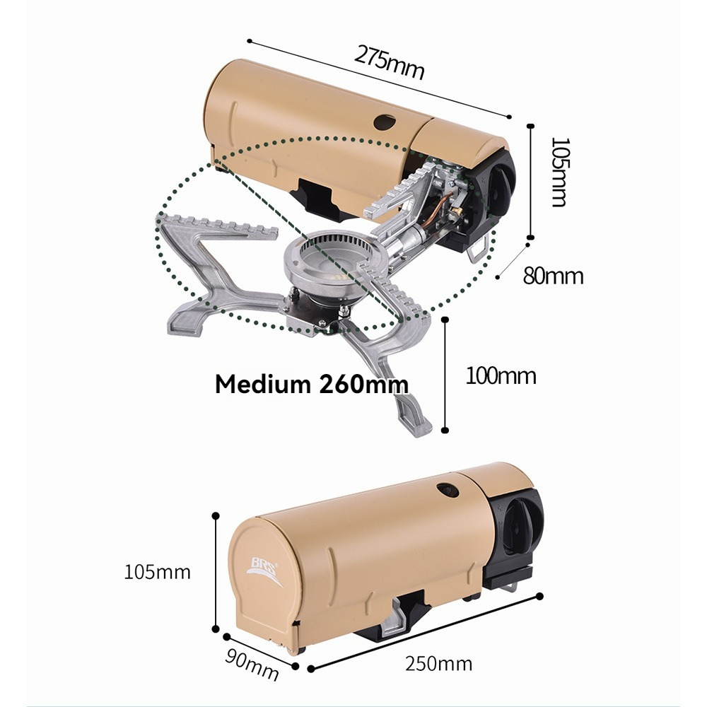 BRS-99 Camping Outdoor Portabl - Outdoor Camping Heater For Tent recensie en prijs