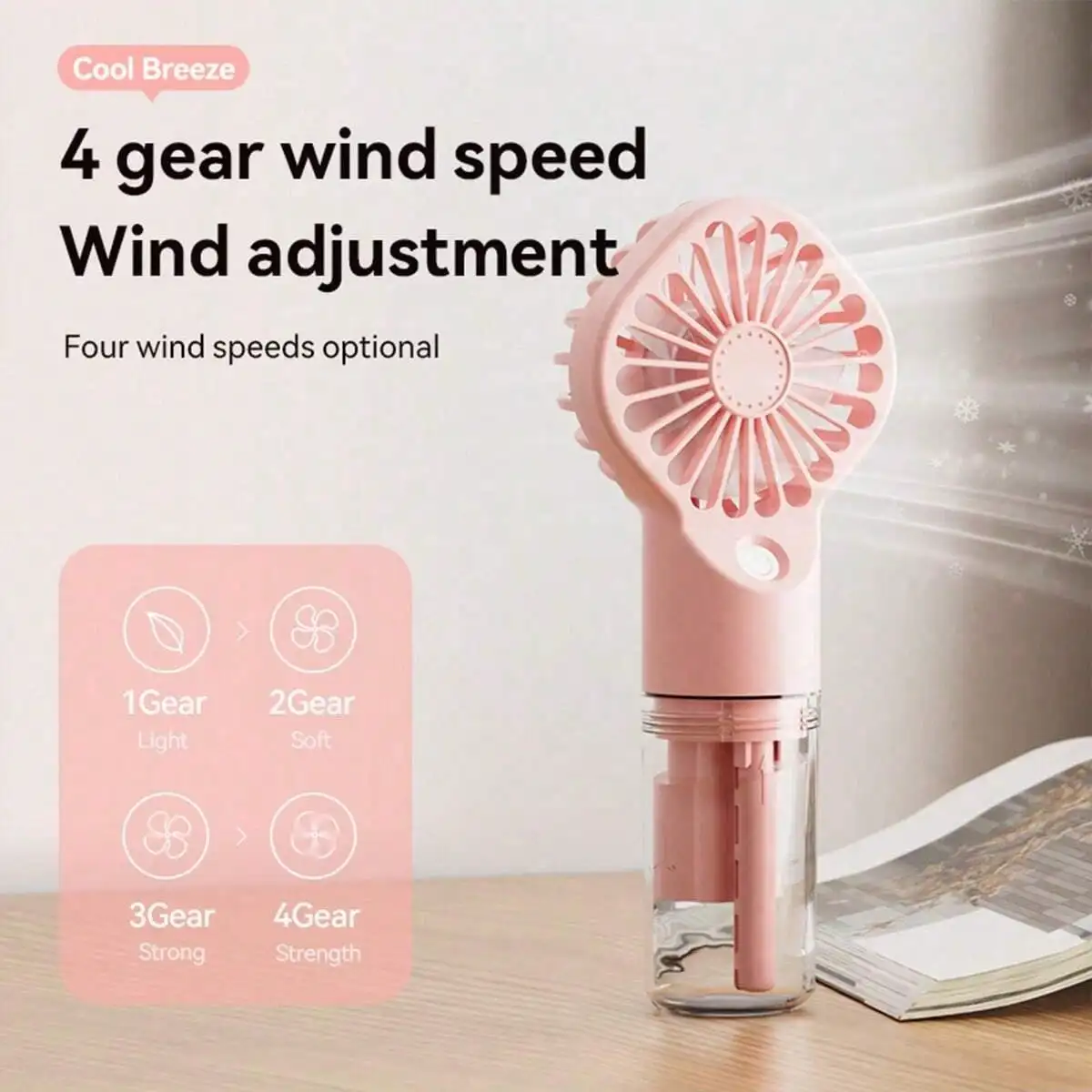 Portable Mist Fan - Handheld M - Outdoor Camping Misting Fan recensie en prijs