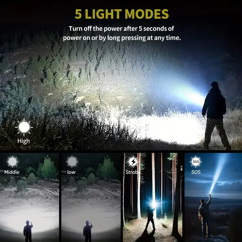 Ultra Powerful Flashlight Conc - Outdoor Camping Adventure Lamp recensie en prijs