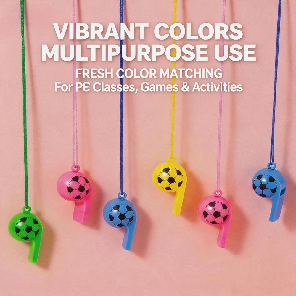 Colorful Football-Shaped Whist - Outdoor Camping Fan recensie en prijs