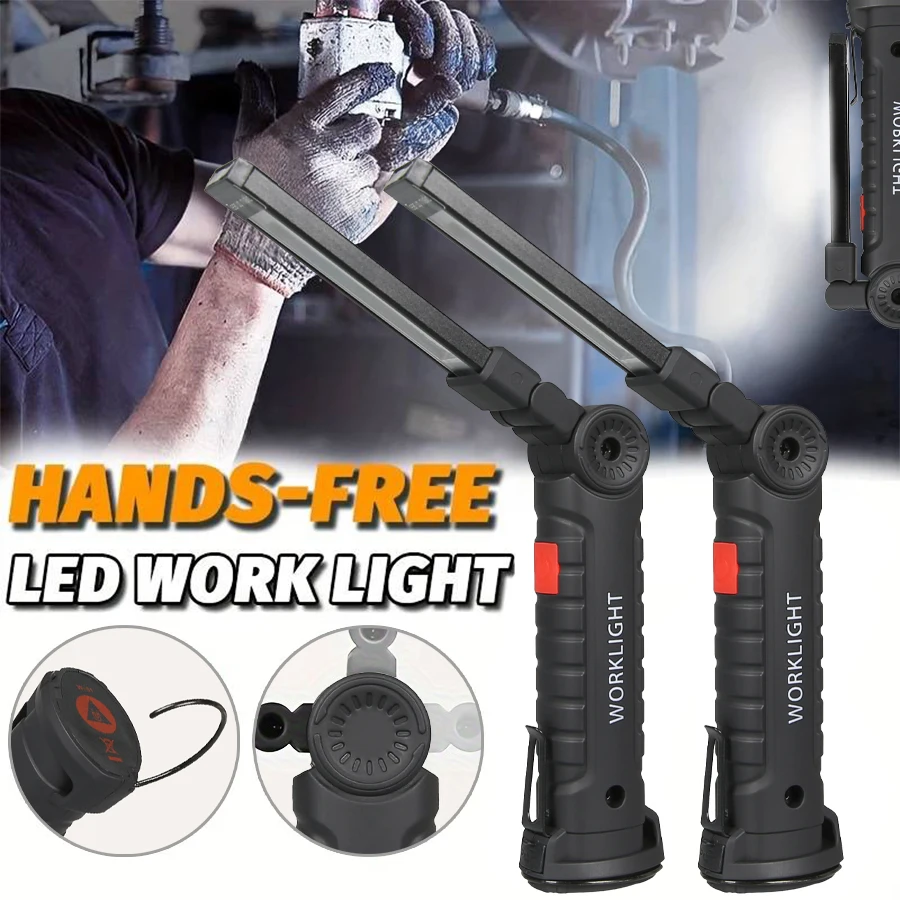 New Portable COB LED Flashligh - Outdoor Camping Adventure Lamp recensie en prijs