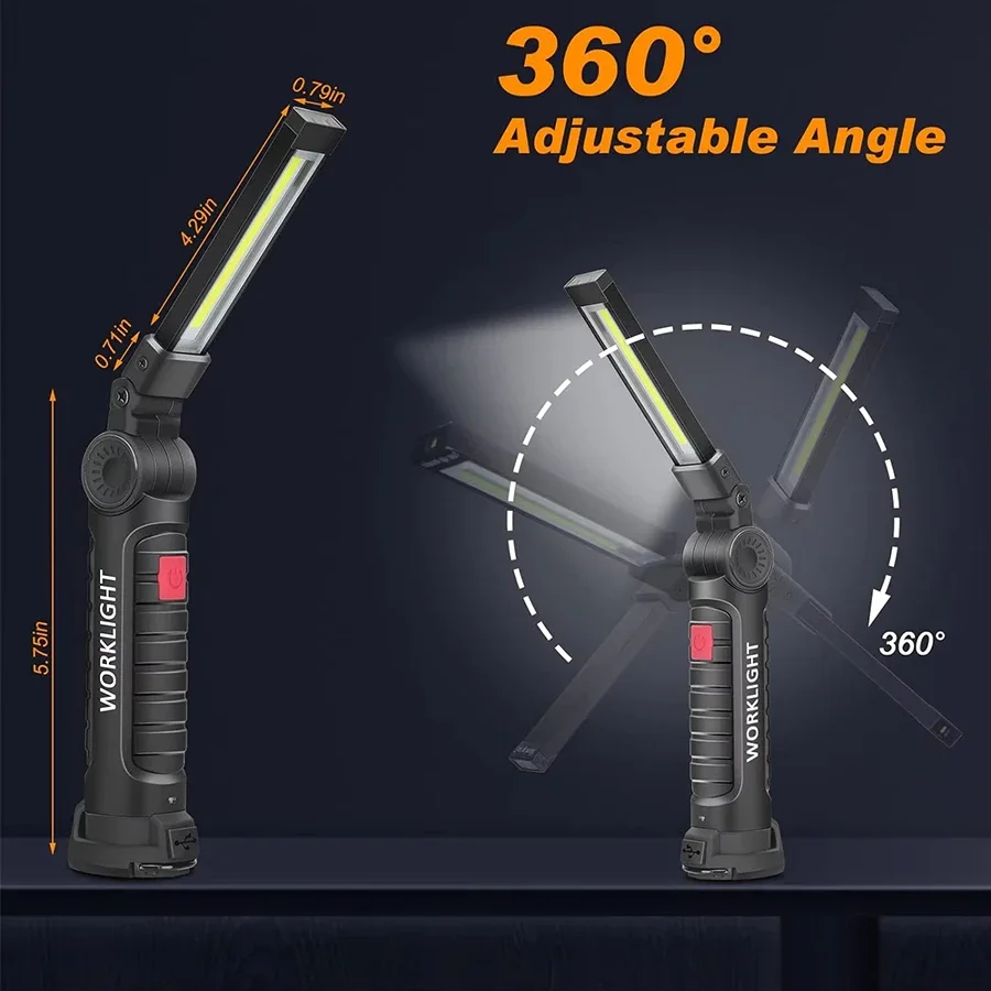 New Portable COB LED Flashligh - Outdoor Camping Adventure Lamp recensie en prijs