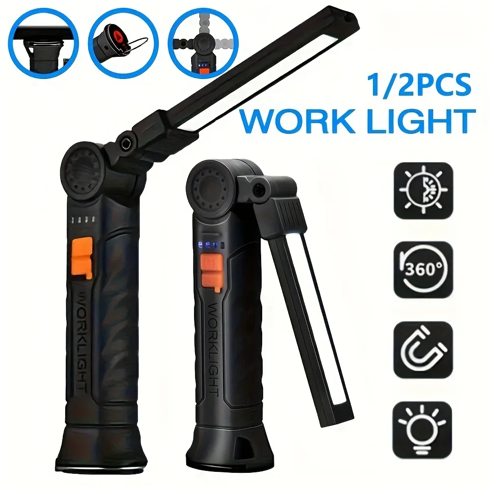Portable COB LED Flashlight Re - Outdoor Camping Adventure Lamp recensie en prijs