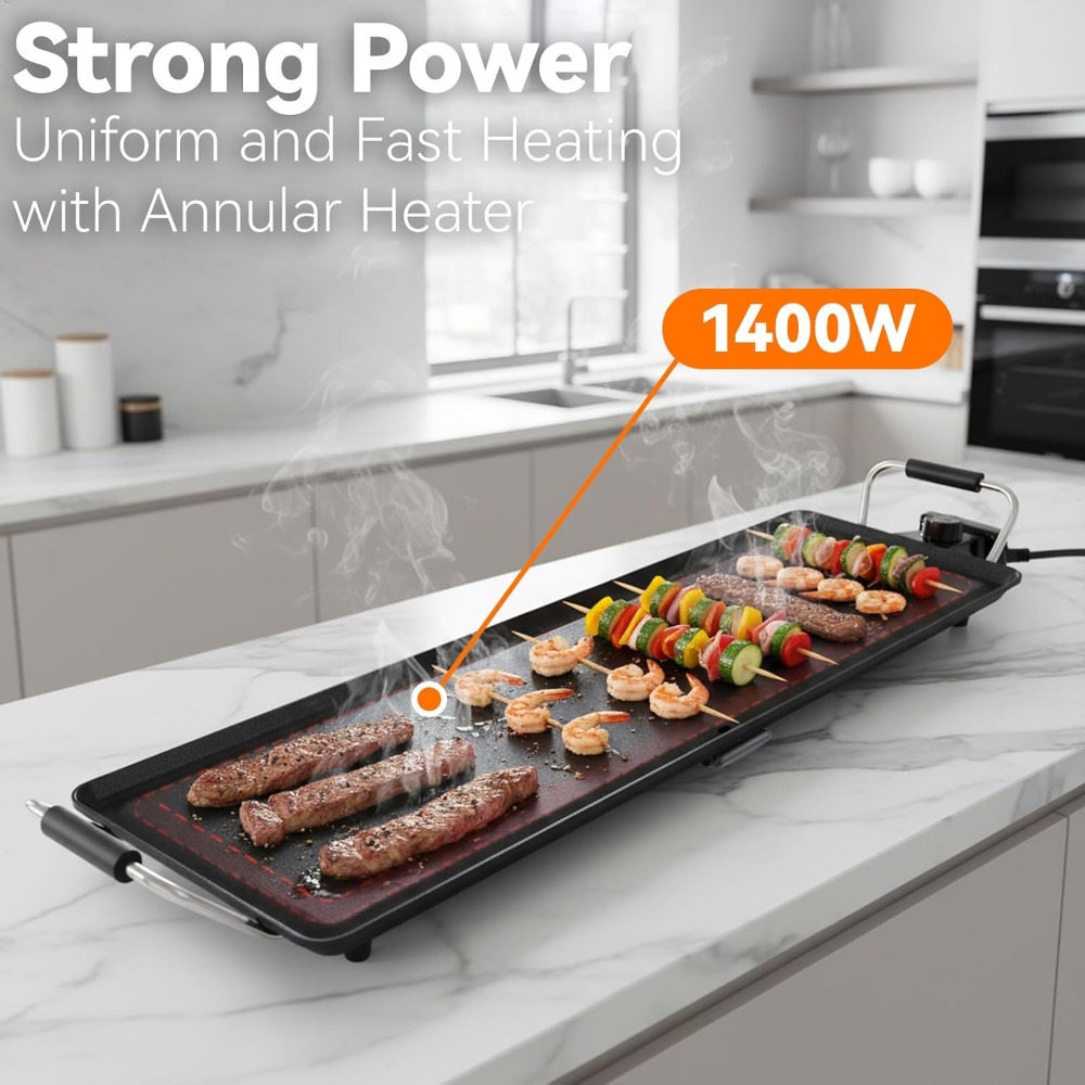 30-Inch Electric Griddle & Tep - Outdoor Camping Griddle recensie en prijs
