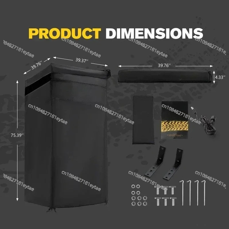 Adjustable Height Car Side Toi - Outdoor Camping Toilet Tent recensie en prijs