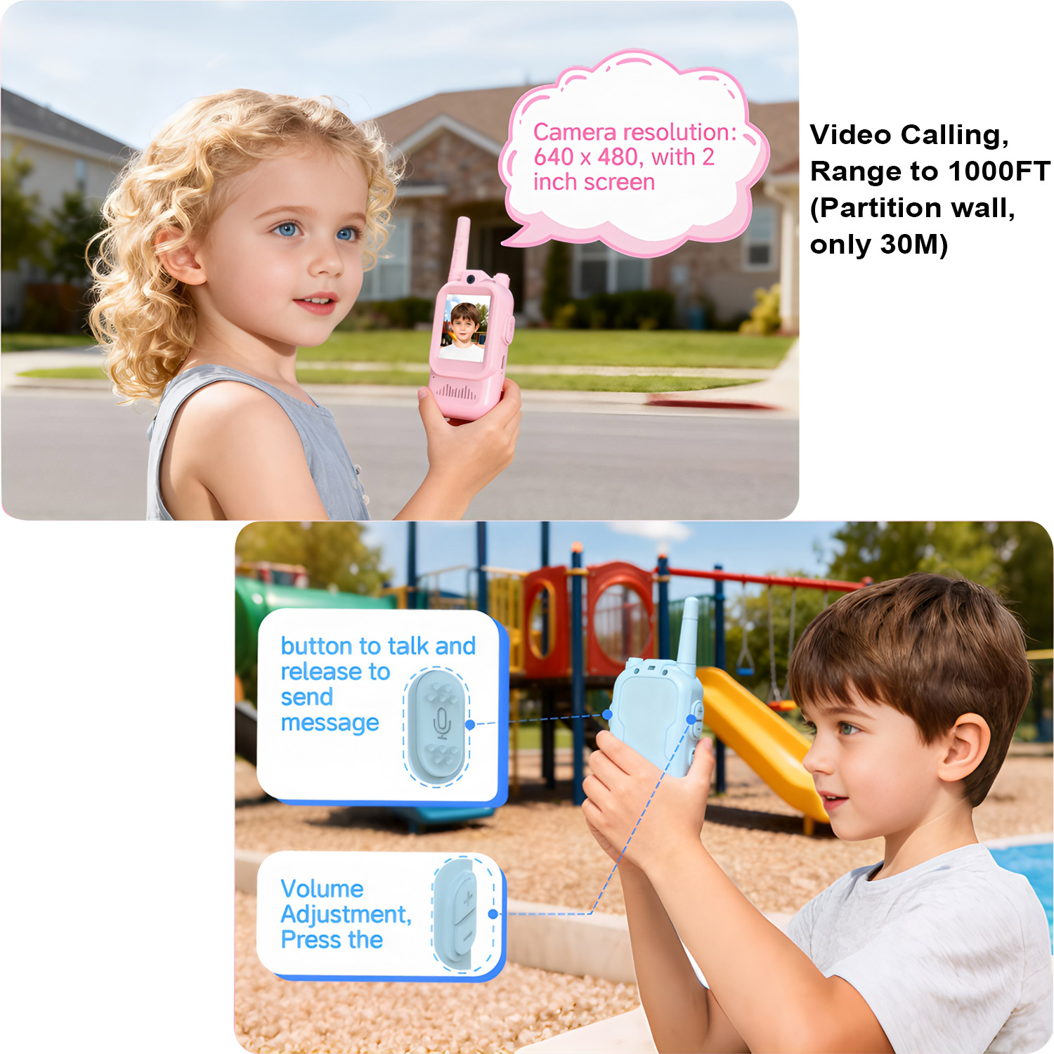 Video Kids Walkie Talkie 2 Pac - Outdoor Camping Videos recensie en prijs