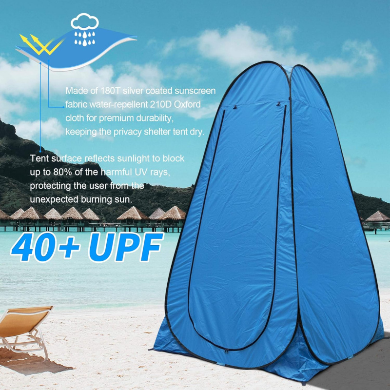 UPF 40+ Privacy Tent Portable  - Outdoor Camping Toilet Tent recensie en prijs