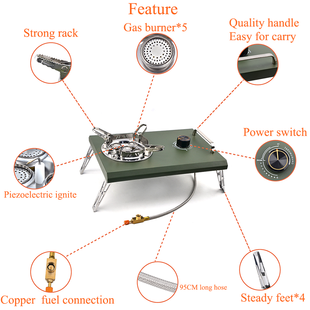IGT Tabletop Stove 15800W Outd - Outdoor Camping Heater For Tent recensie en prijs