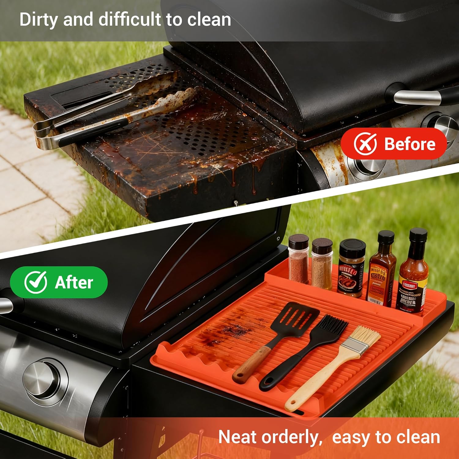 2-Pack Silicone Grill Mat 16x1 - Outdoor Camping Grill recensie en prijs