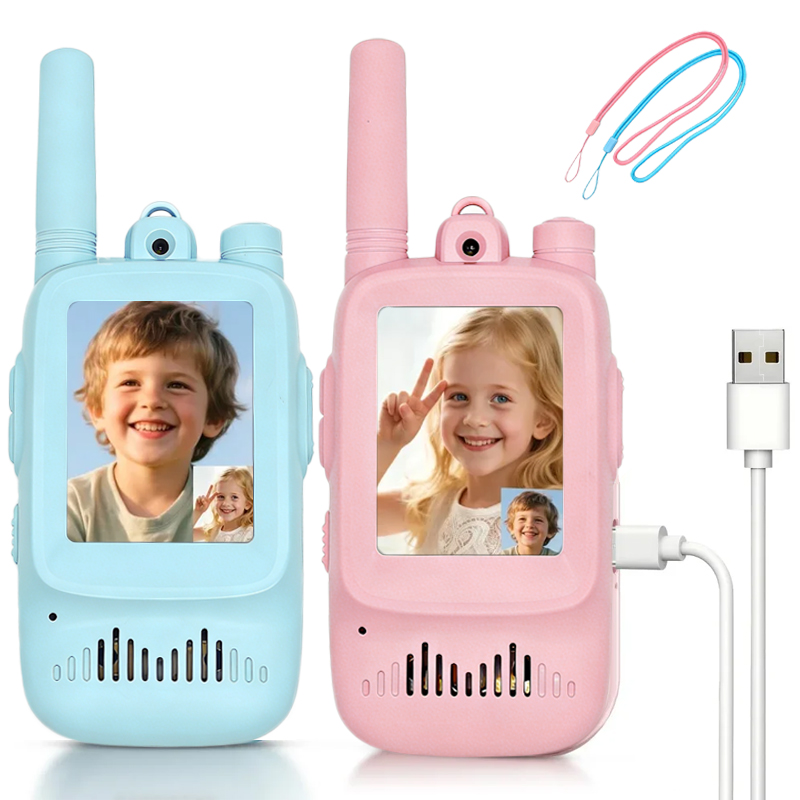 2pcs kids Video Walkie Talkie  - Outdoor Camping Videos recensie en prijs