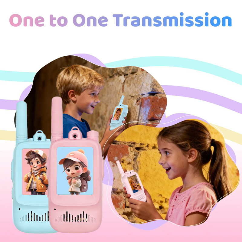 2pcs kids Video Walkie Talkie  - Outdoor Camping Videos recensie en prijs
