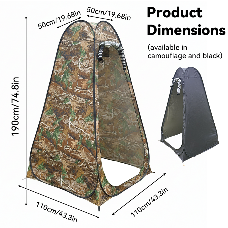 Portable Pop-Up Privacy Tent f - Outdoor Camping Toilet Tent recensie en prijs