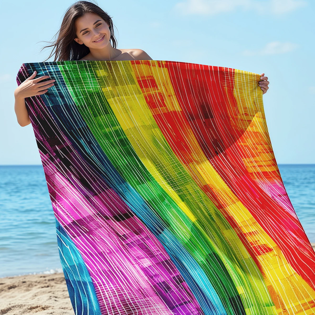 200x240cm Rainbow Beach Mat Sa - Outdoor Camping Mats Large recensie en prijs