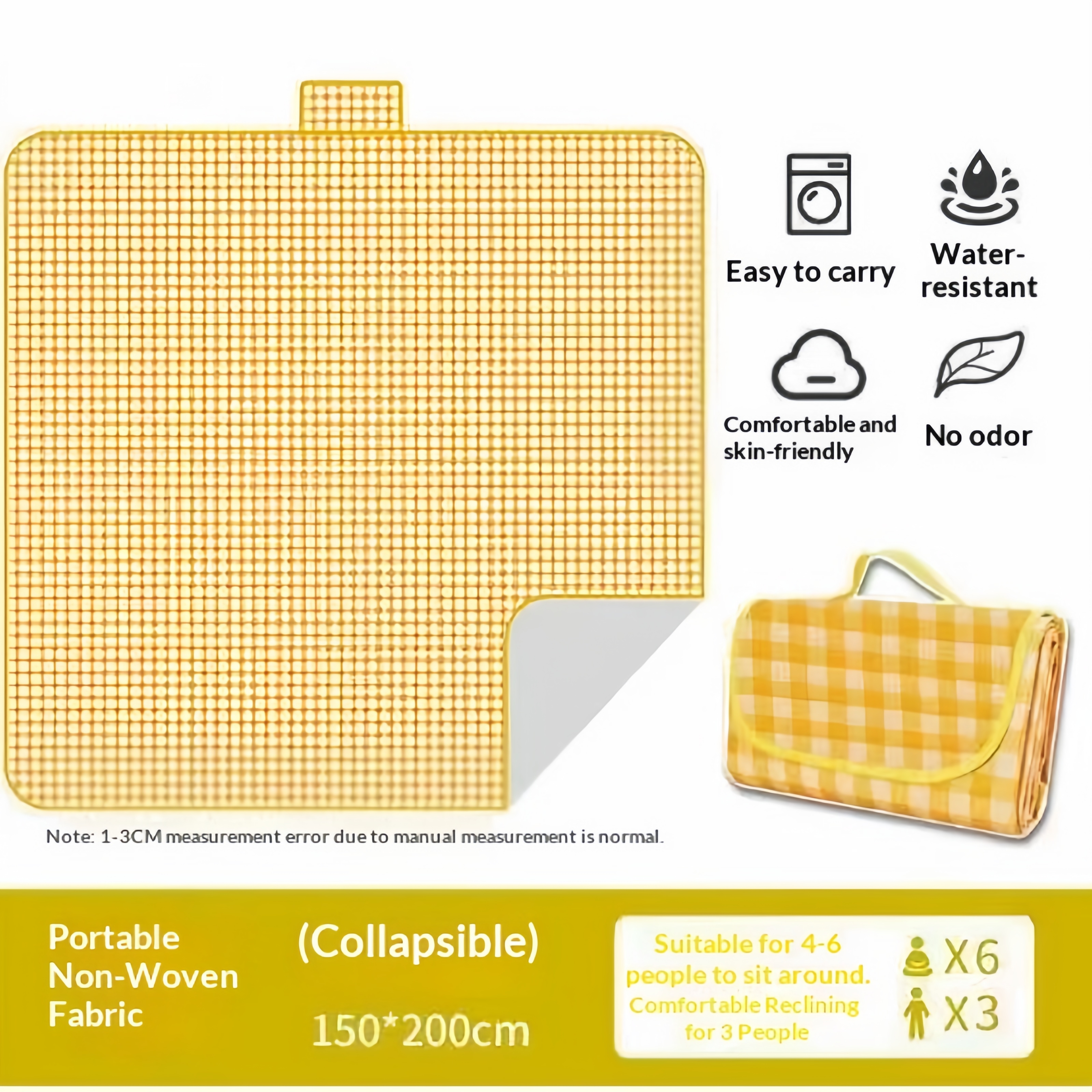 Waterproof Beach Mat Folding M - Outdoor Camping Mats Large recensie en prijs