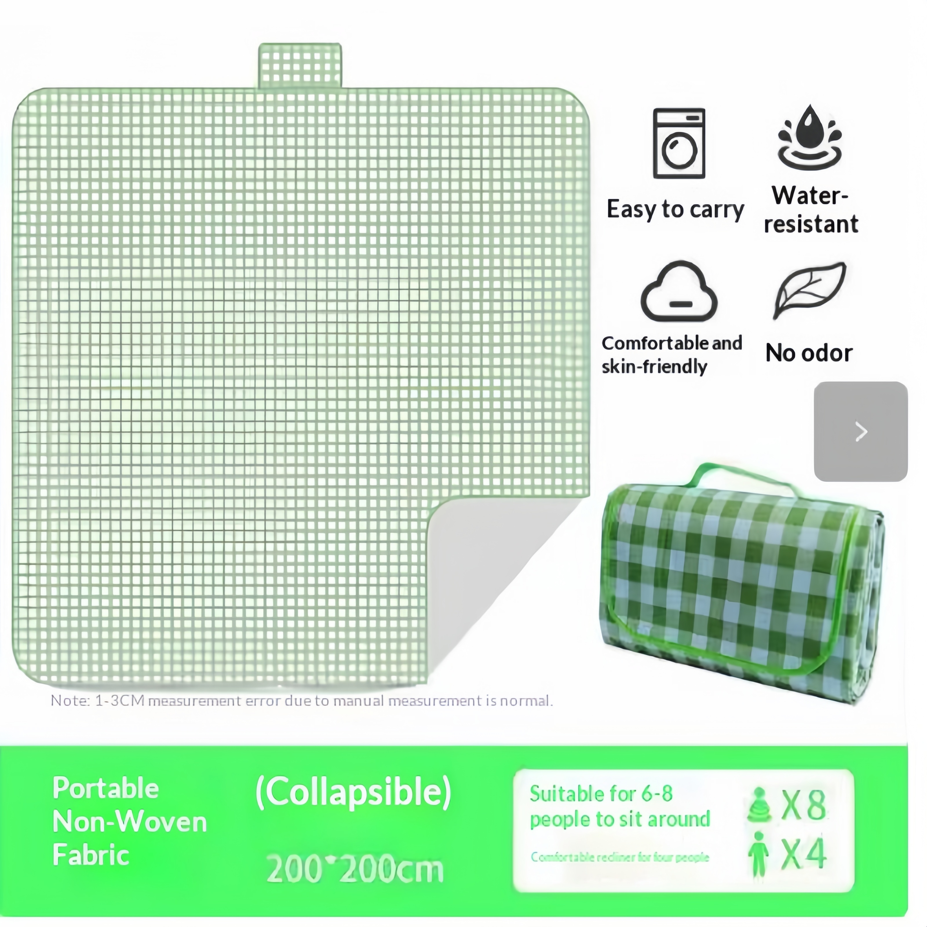 Waterproof Beach Mat Folding M - Outdoor Camping Mats Large recensie en prijs