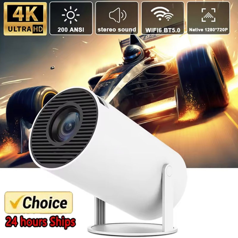 New HY300 Portable 4K Projecto - Outdoor Camping Videos recensie en prijs