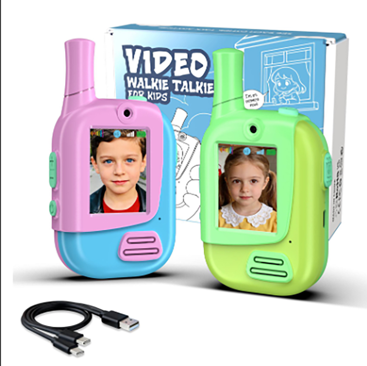 2 Pack Rechargeable Kids Video - Outdoor Camping Videos recensie en prijs