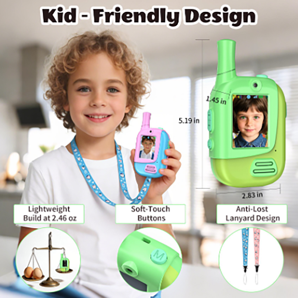 2 Pack Rechargeable Kids Video - Outdoor Camping Videos recensie en prijs
