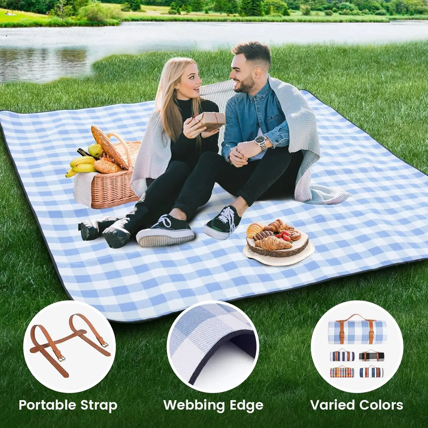 ZHUOHUA Picnic Blanket Extra L - Outdoor Camping Mats Large recensie en prijs