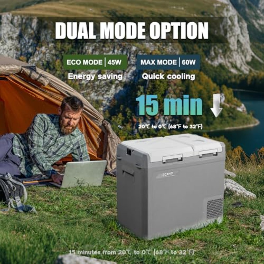 Portable Freezer for Camping,  - Outdoor Camping Zone recensie en prijs