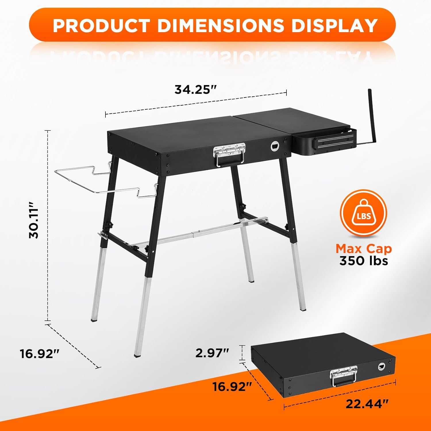 Outdoor Folding Grill Table, A - Outdoor Camping Griddle recensie en prijs