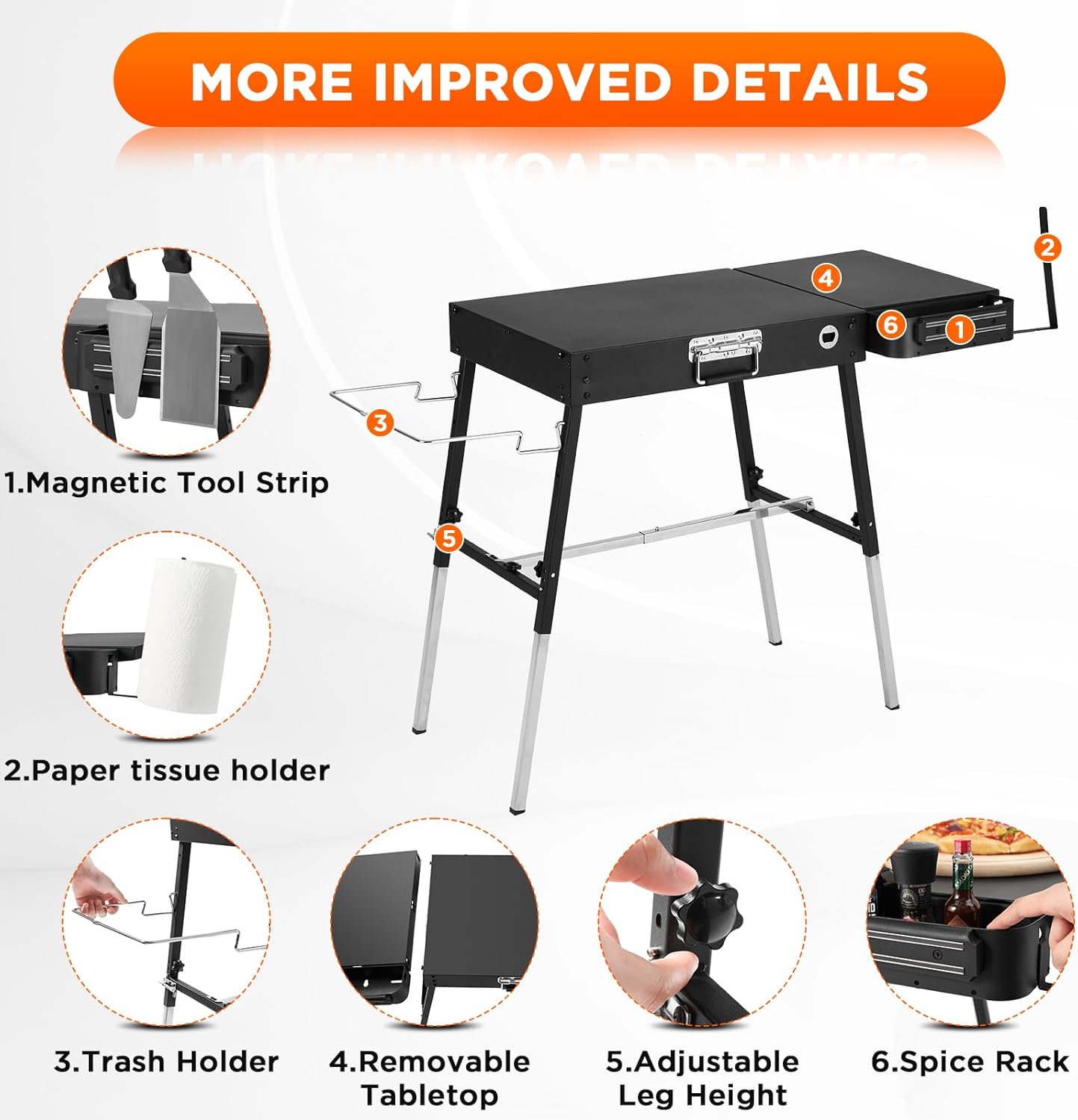 Outdoor Folding Grill Table, A - Outdoor Camping Griddle recensie en prijs
