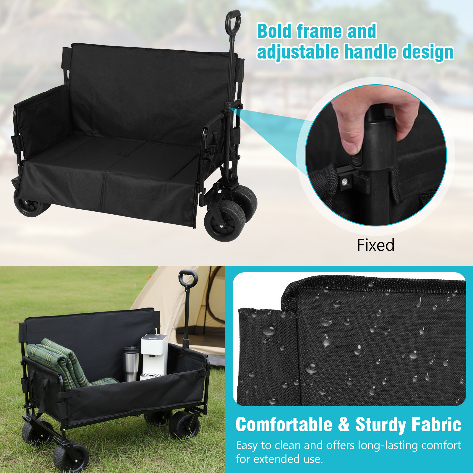 Large Capacity Collapsible Wag - Outdoor Camping Store recensie en prijs
