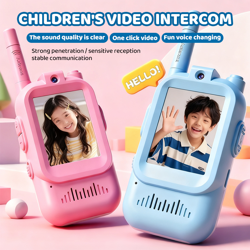 2pcs Kids Video Walkie Talkie  - Outdoor Camping Videos recensie en prijs