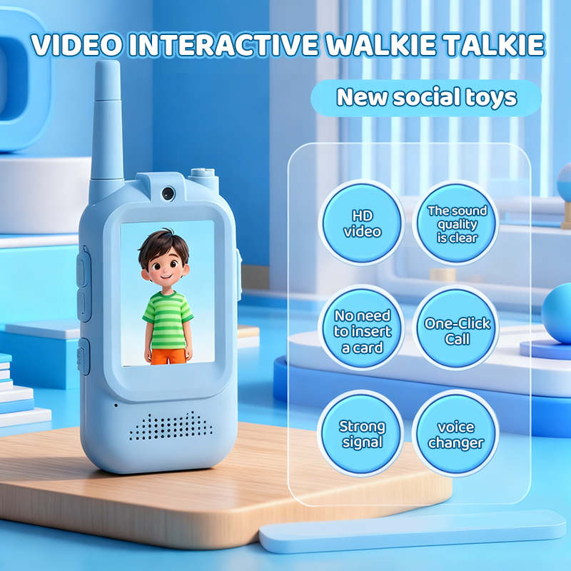 2pcs Kids Video Walkie Talkie  - Outdoor Camping Videos recensie en prijs